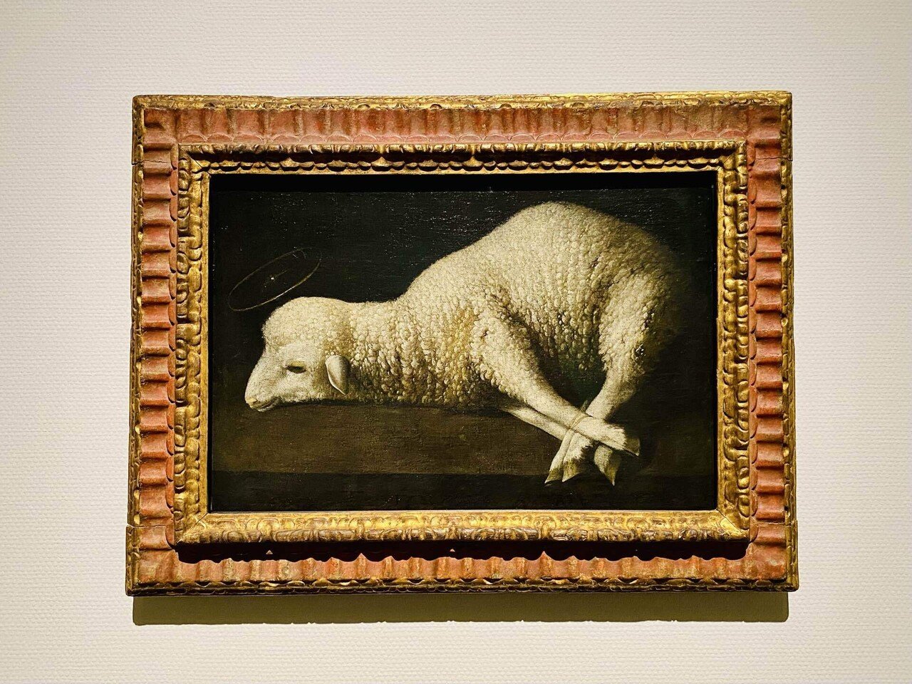 神の仔羊 巾着 西洋絵画、どこから見るか？ルネサンスから印象派