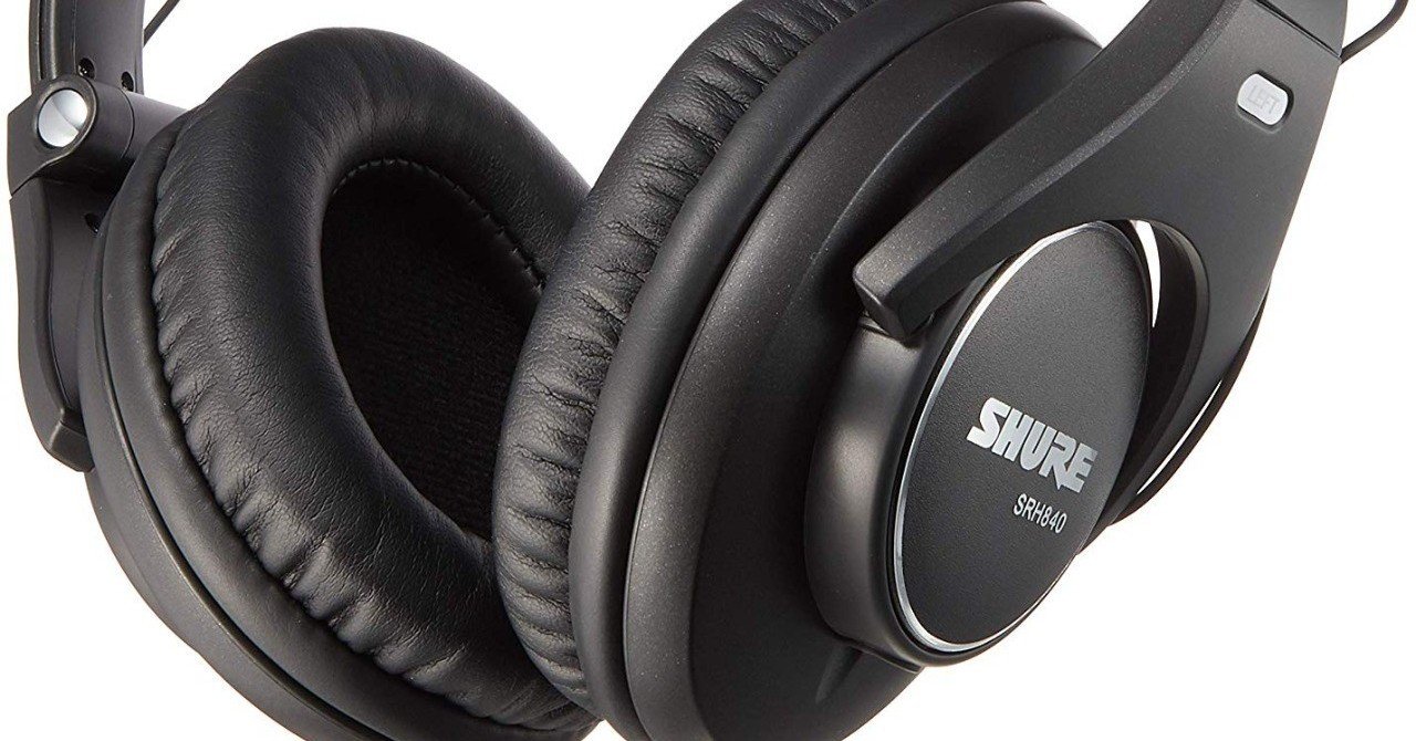 SHURE SRH840 リファレンススタジオヘッドフォン Shure SRH840 Studio Headphones | Guitar Center