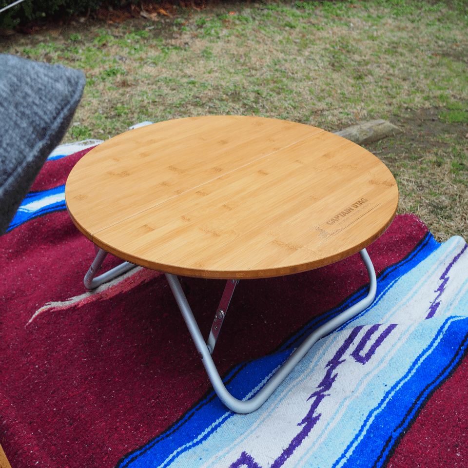 アウトドアギア / Amazonお買い物日記】 アウトドアちゃぶ台！ CAPTAIN