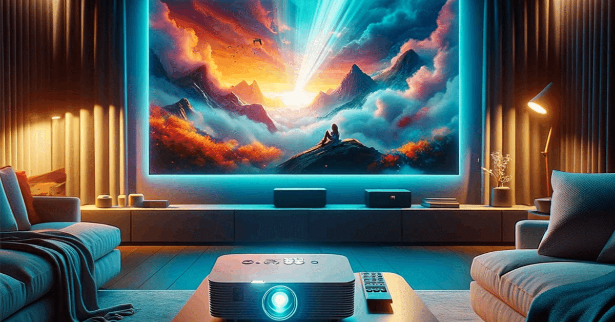 家が映画館に変わる!Wi-Fi6対応・高輝度小型プロジェクターで 家が映画館に変わる!Wi-Fi6対応・高輝度小型プロジェクターで