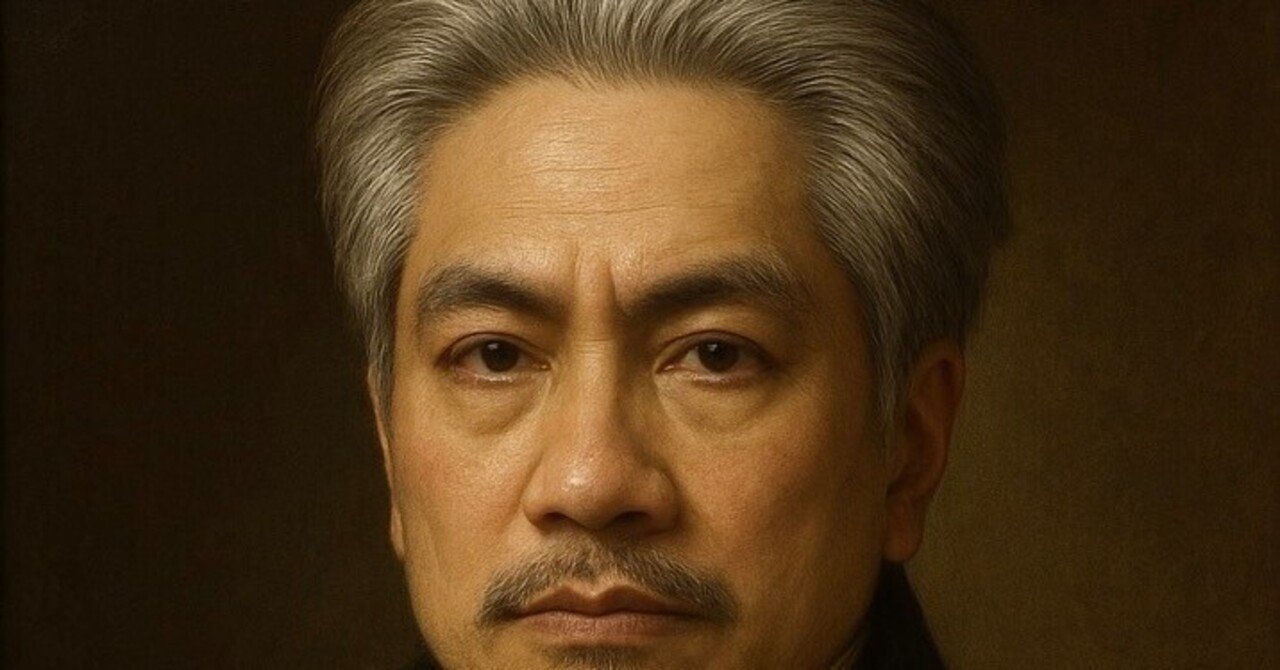 肖像画 by ChatGPT 4o｜Daishin Ueyama