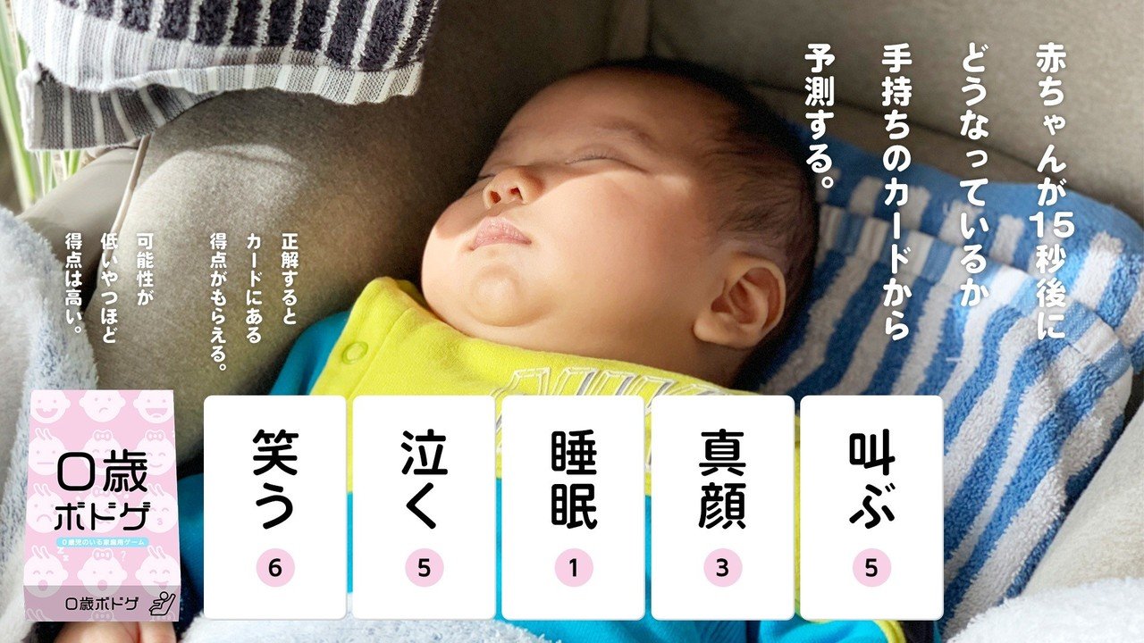 赤ちゃんがいないと遊べないゲーム 0歳ボドゲ 佐藤ねじ ブルーパドル Note 赤ちゃんがいないと遊べないゲーム 0歳ボドゲ 佐藤ねじ ブルーパドル Note