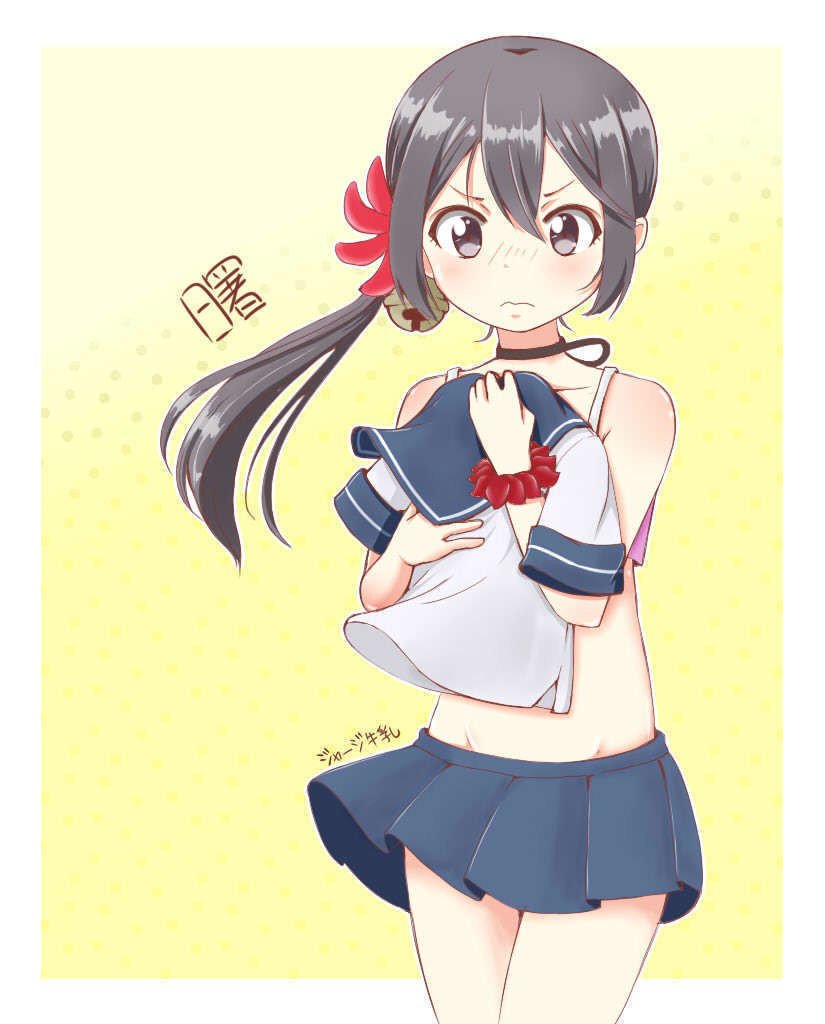 艦これ 曙 描いたよ ジャージ牛乳 Note