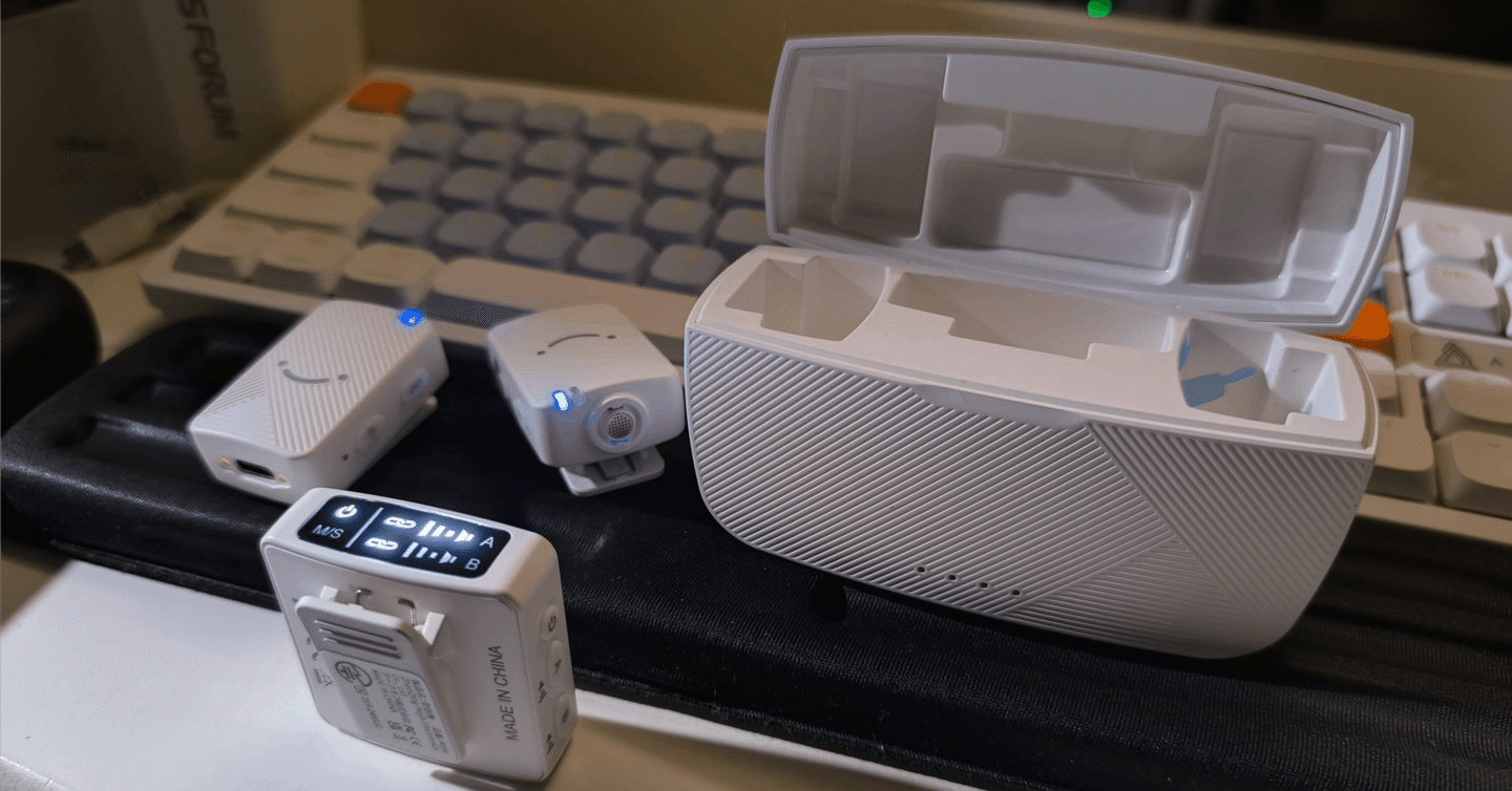 新品 FIFINE M9 白ワイヤレスマイク ピンマイク ノイズキャンセリング ワイヤレスマイクFifine M9実機レビュー｜重藤 六