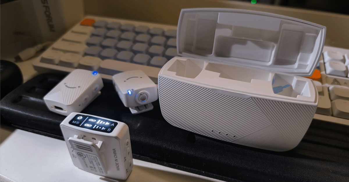 ワイヤレスマイクFifine M9実機レビュー｜重藤 六