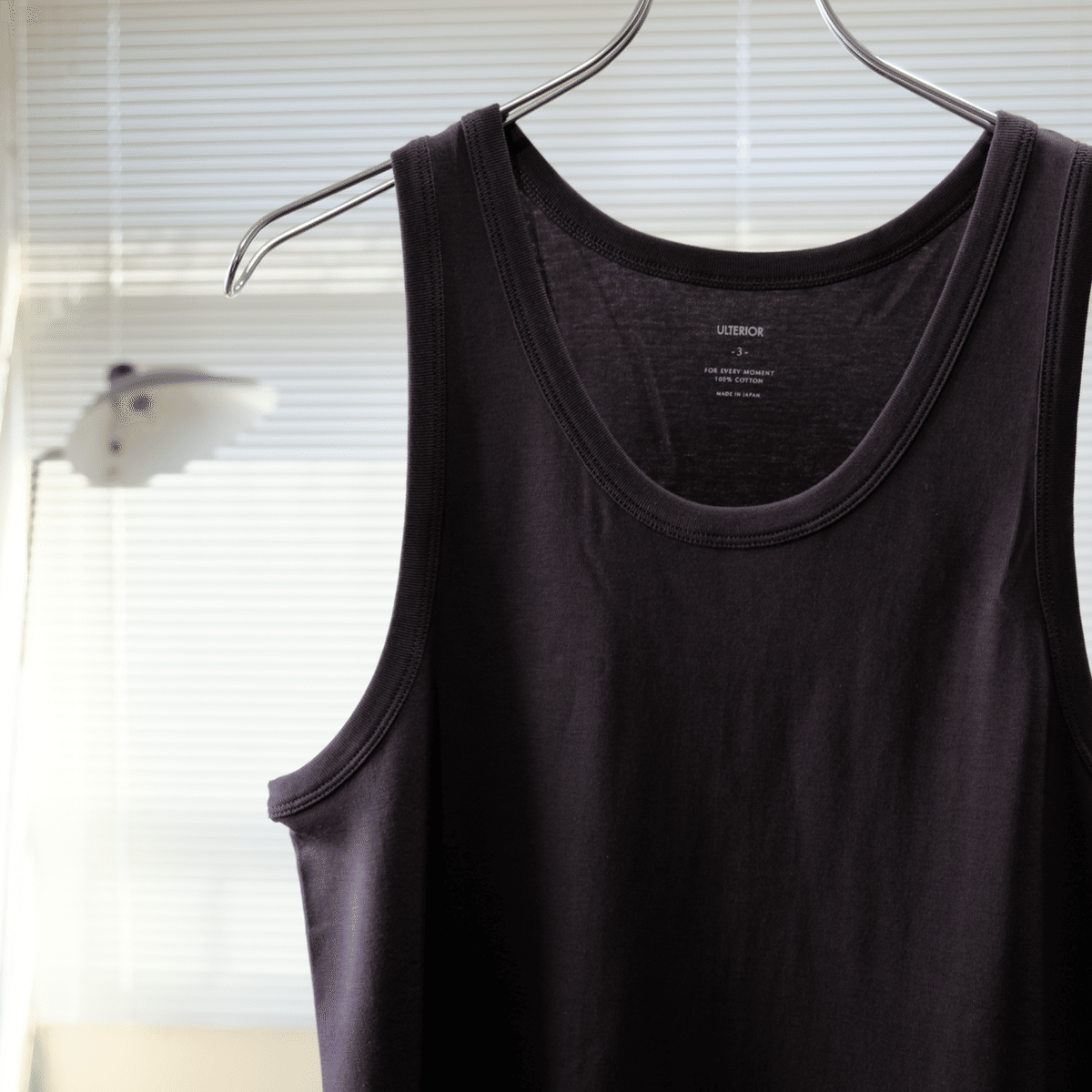 新品未開封☆25ss ULTERIOR TUBULAR TANK TOP 必需品のご紹介です。｜水岡