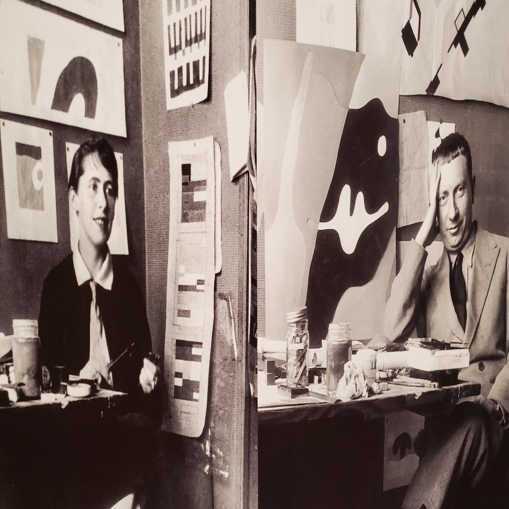 抽象画を描いた二人の女性（＋ひとりの男性）の展覧会のこと｜内田S