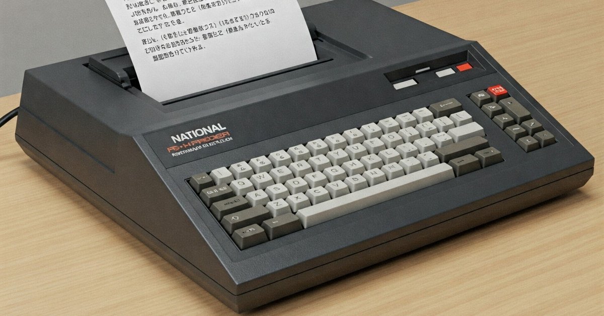 パーティを彩るご馳走や MSXワープロ - National FS-4000と仲間たち｜kzn MSX