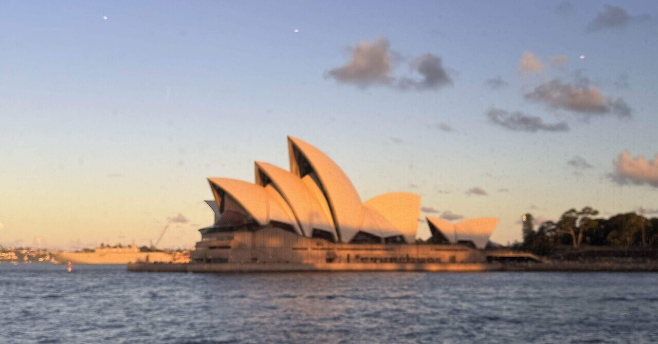 🇦🇺Day1 シドニー (オペラハウス, サンセットクルーズ)｜👩🏻