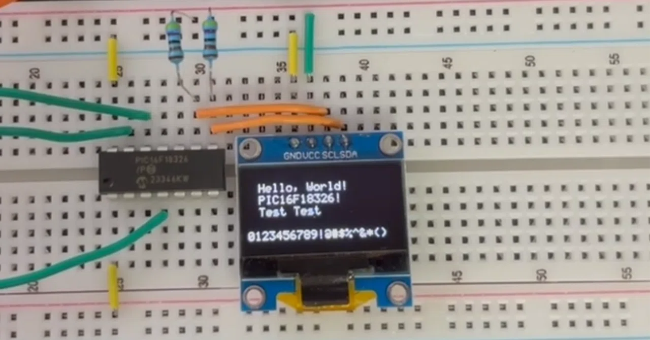 04.Clineでコード生成し、PICマイコンでOLEDディスプレイ (SSD1306