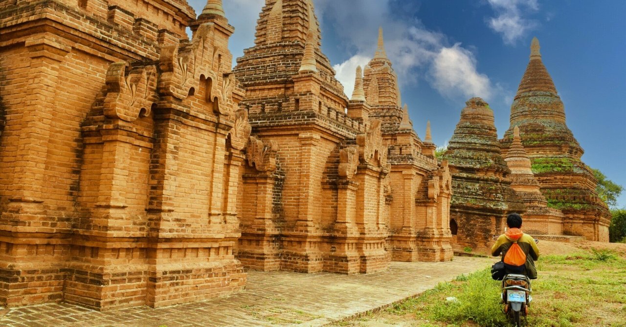 レンタル原付で巡るバガン遺跡群。ミャンマー旅行記4日目｜Masashi