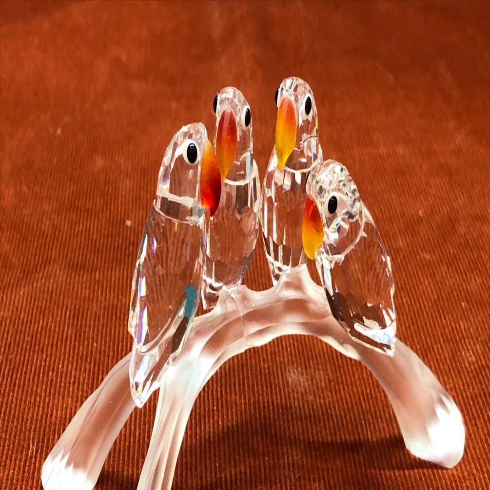 ☆ガラスの鳥獣園～スワロフスキーを修理して貰いました☆｜今と言う時