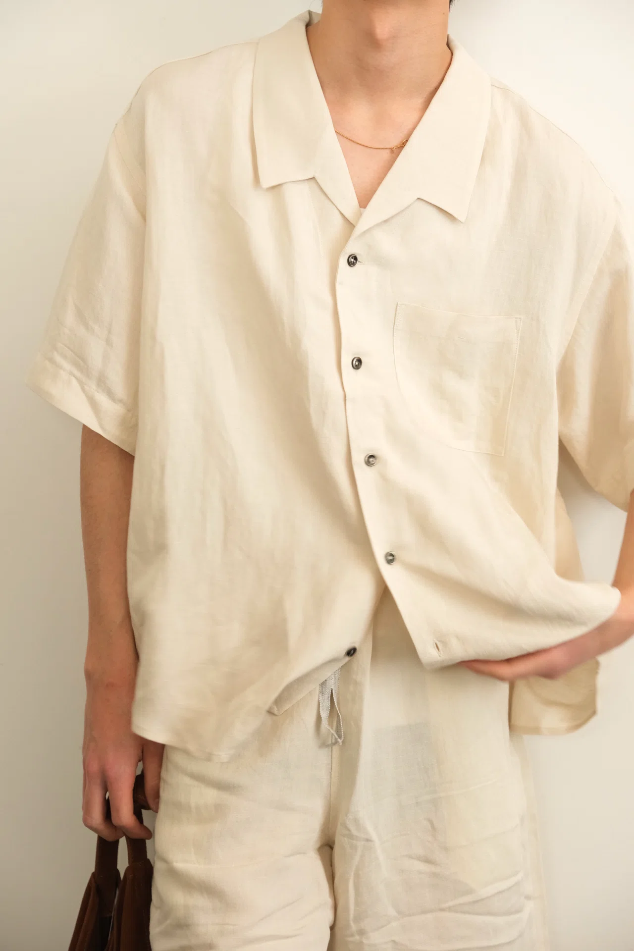 Gorsch ゴーシュ Bamboo Linen Shorts Gorsch ゴーシュ Bamboo Linen Shorts