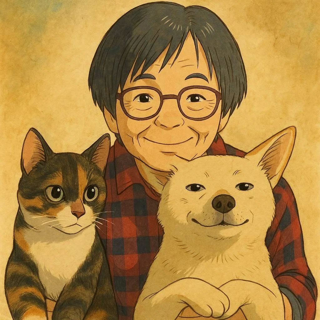 ジブリ風イラスト