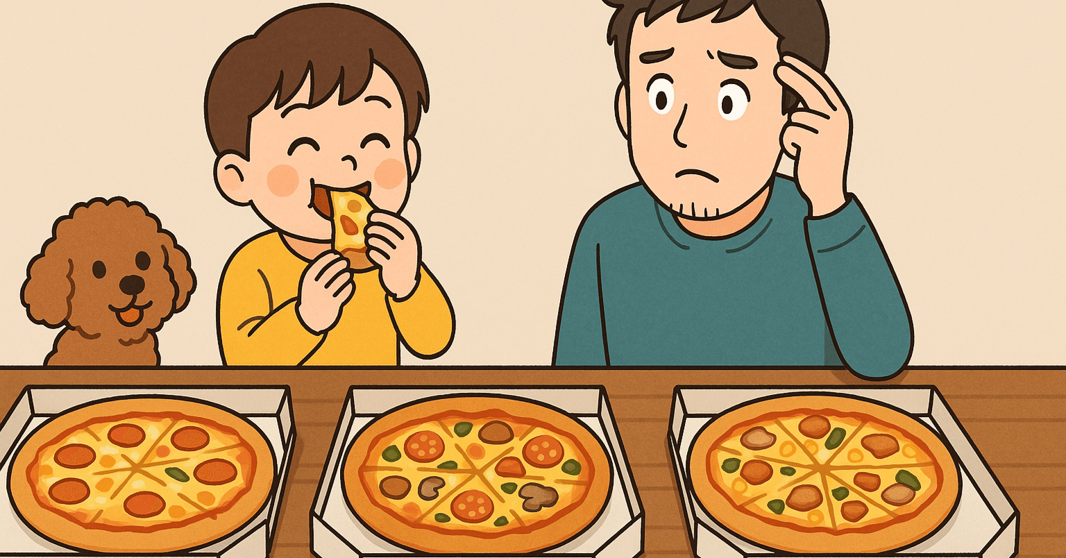 ドミノ・ピザ、ピザハット、ピザーラ。「あれ？どのピザ頼むんだ？」ブランドを間違える私に違いを教えて下さい｜松本健太郎