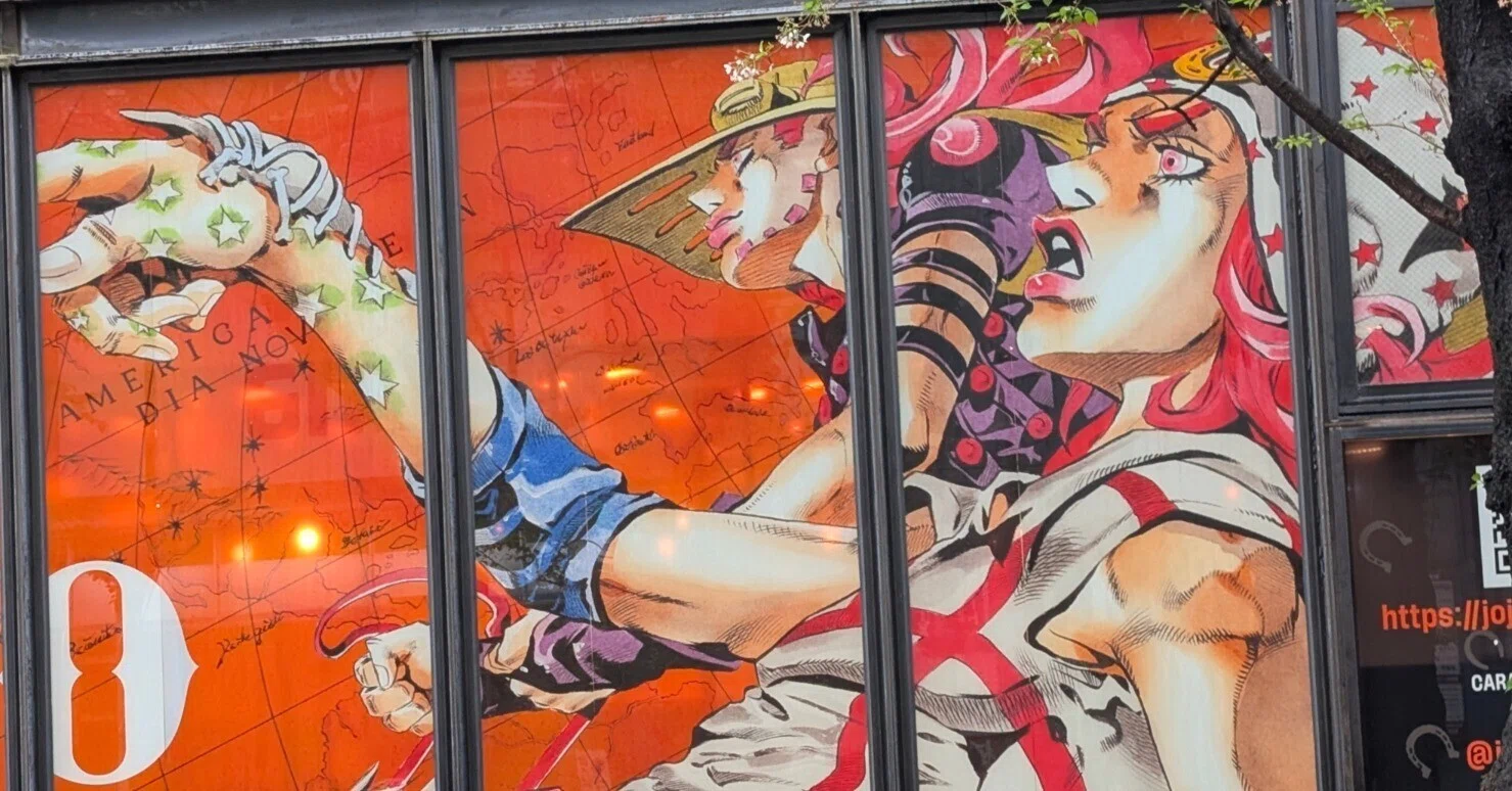 JOJOCARAVAN] A new project featuring original manga art x anime