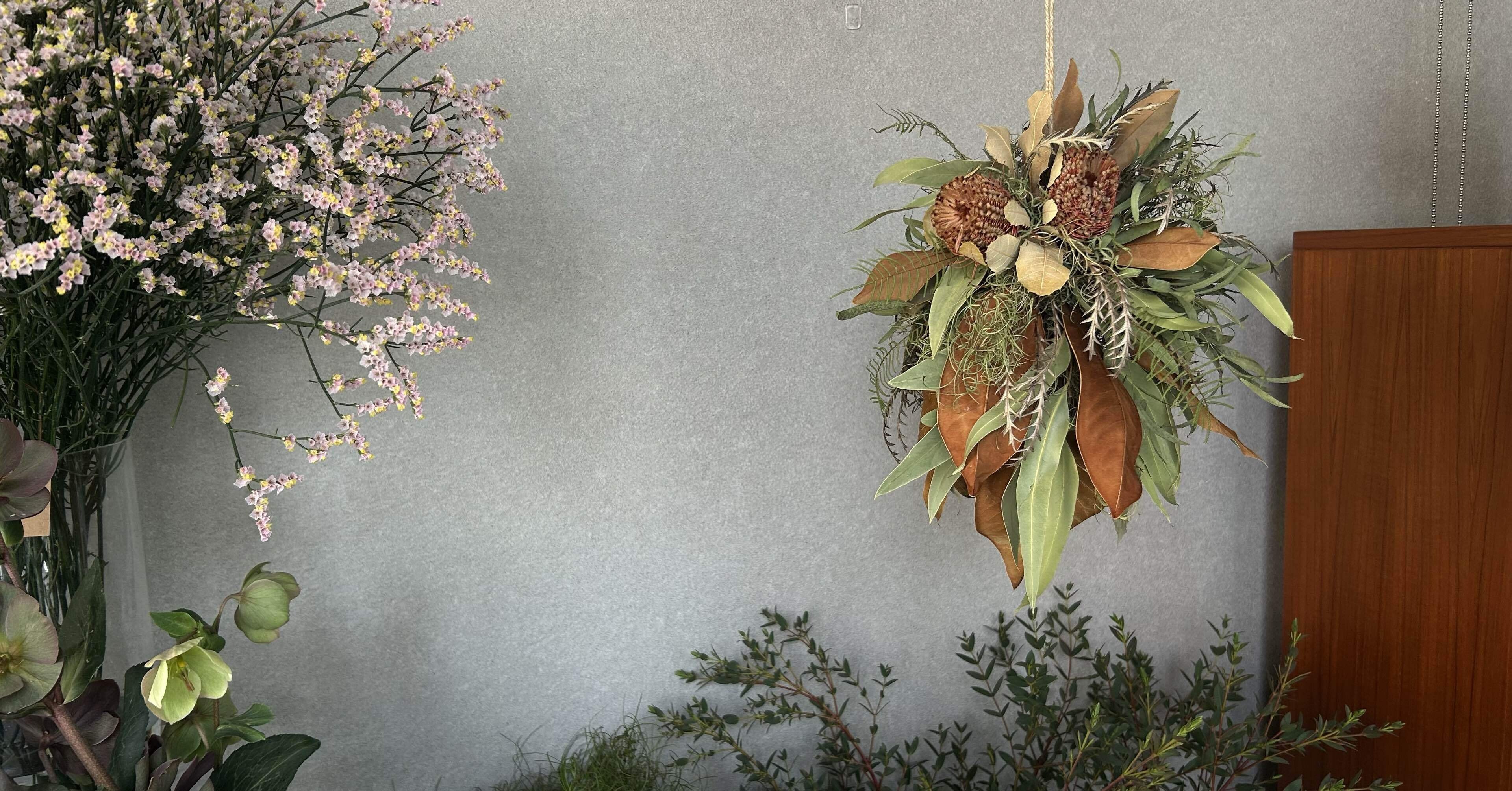 ワイルドフラワーフライングボール｜花を支度するハナジタク