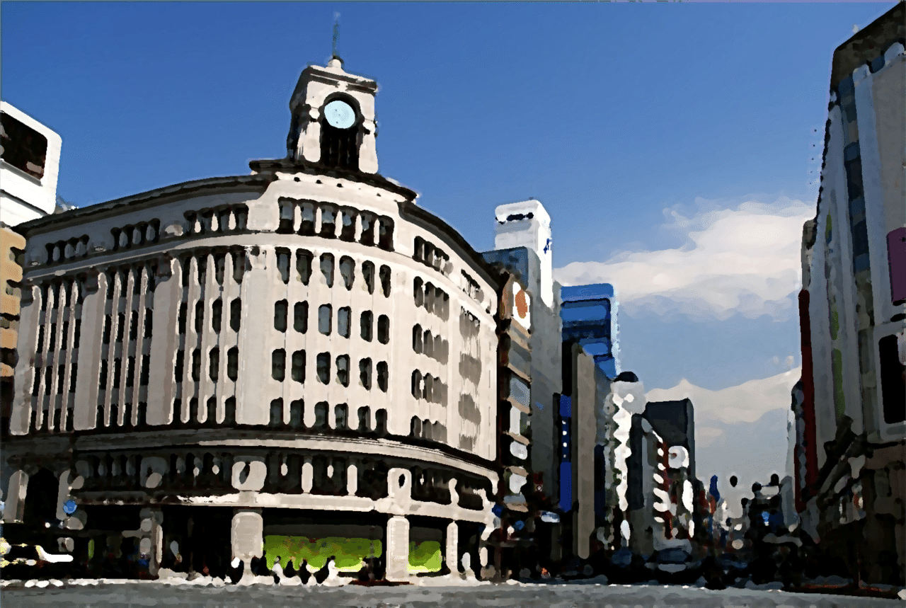 Graphic Tool Powerpoint いらすとや風銀座の写真を作る Shinobu Note Graphic Tool Powerpoint いらすとや風銀座の写真を作る Shinobu Note