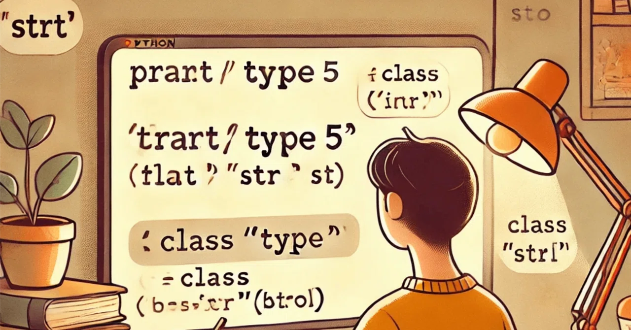 🔍 Experiencing 'What is a type?' using Python's type() #9|還暦爺さん