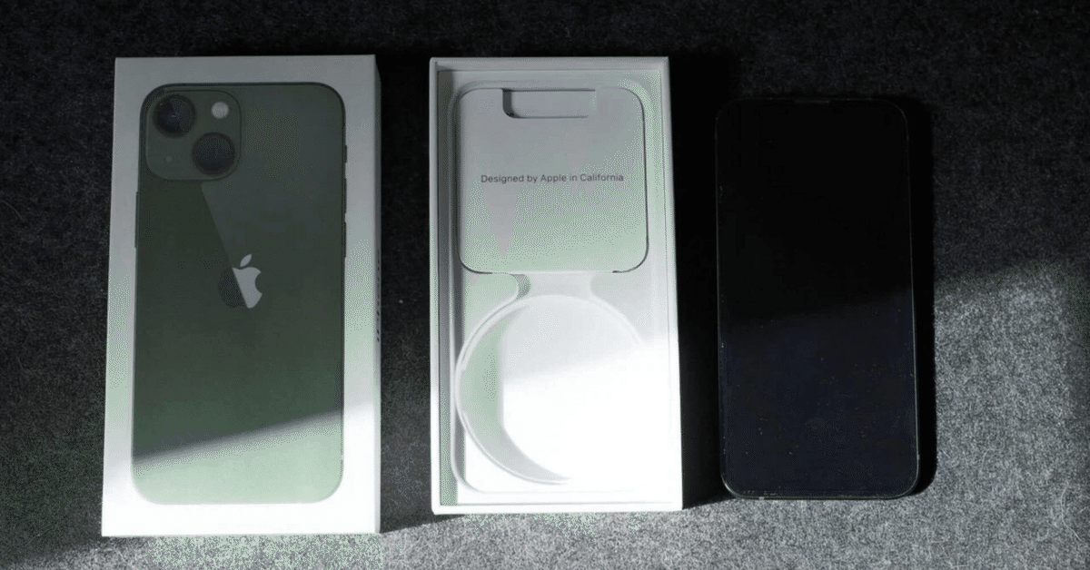 （なる）iPhone 13 mini Dランク】SIMフリー iPhone13 mini 512GB ミッドナイト MLJP3J/A