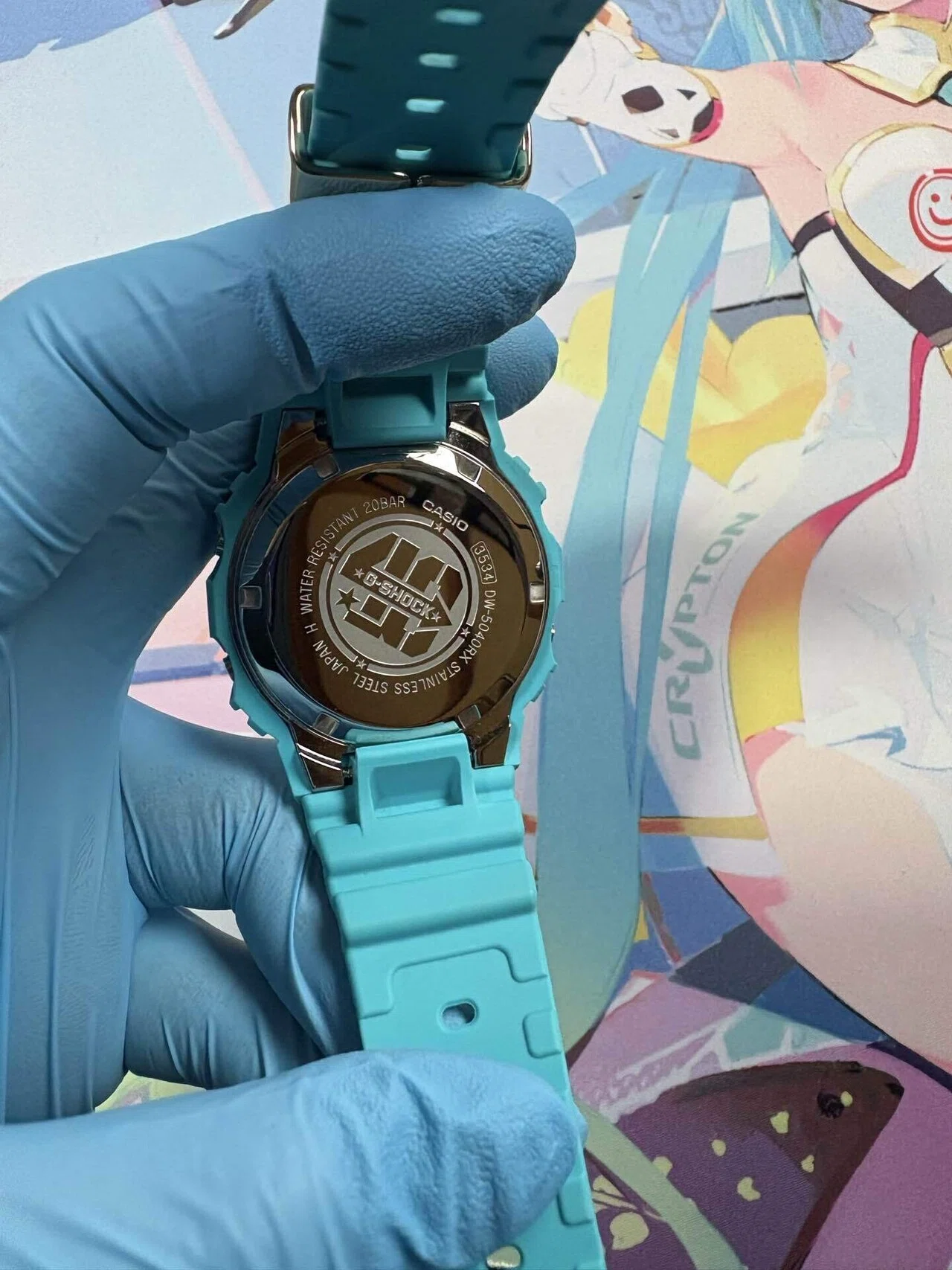 CASIO G-SHOCK DW-5040RX-7JR ライトブルー 342blog〜趣味〜腕時計編1 DW-5040RX-7JR｜342