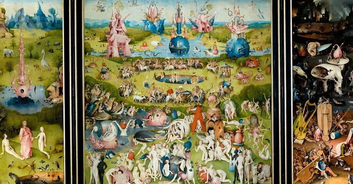 プラド美術館 ヒエロニムス・ボス「快楽の園」/ Hieronymus Bosch - El