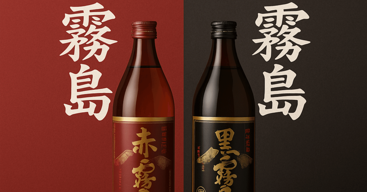 送料無料 通販  赤霧島と黒霧島はどっちが美味しい？違いを徹底比較！｜小太りさん 焼酎
