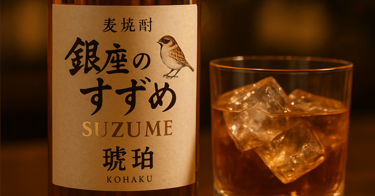 樫樽熟成の贅沢な旨味 【銀座のすずめ琥珀】 25度