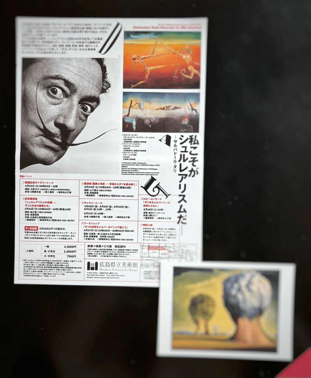 生誕120周年 サルバドール・ダリ─天才の秘密─展｜広島県立美術館｜星