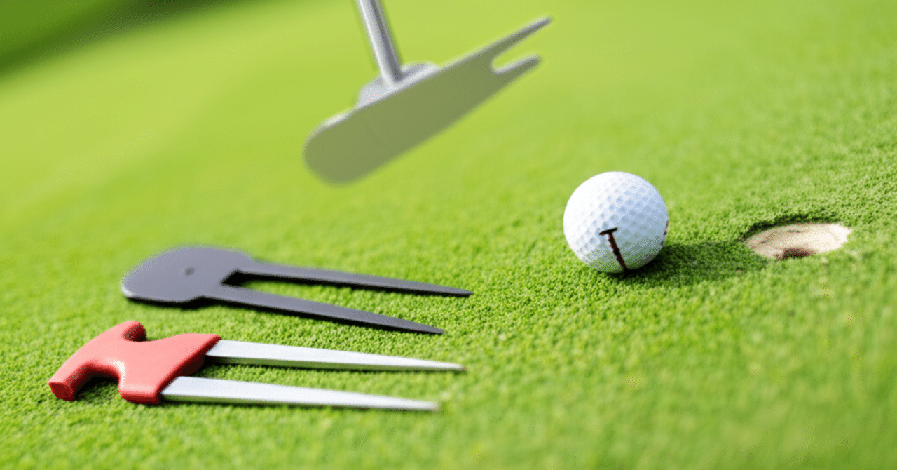 徹底比較】グリーンフォーク3種類の使い方｜ベテランキャディが教える