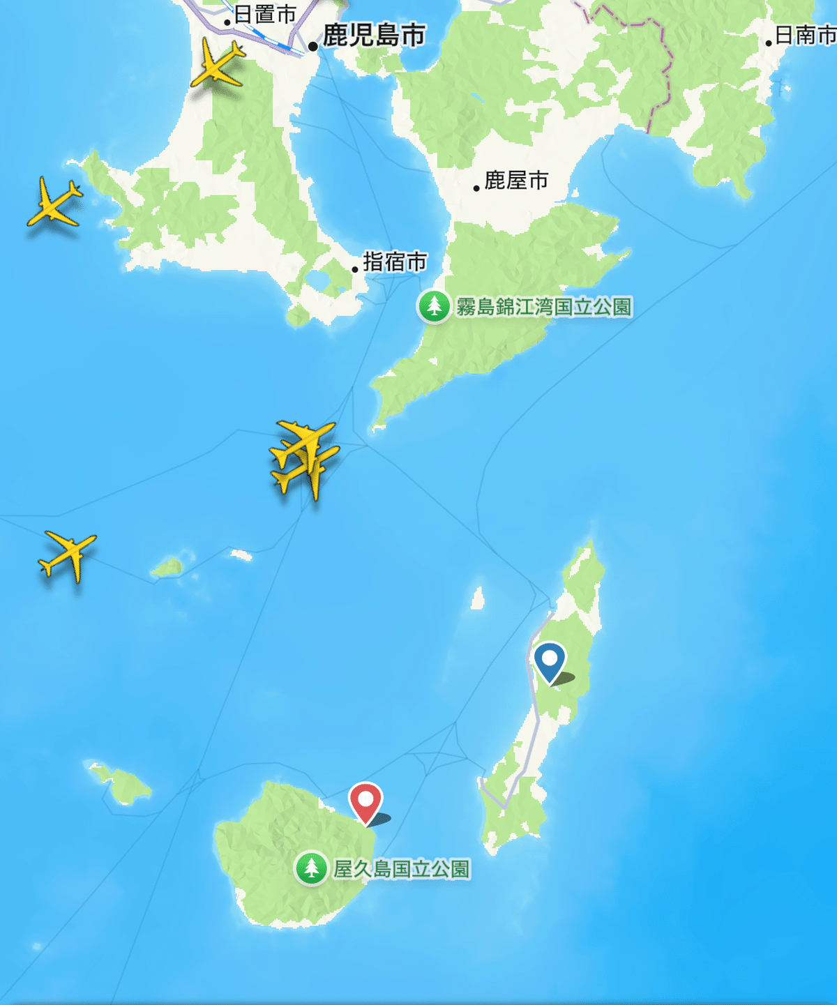 御翔印】屋久島空港/KUM▶︎緑あふれる島で香港カーブ体験した