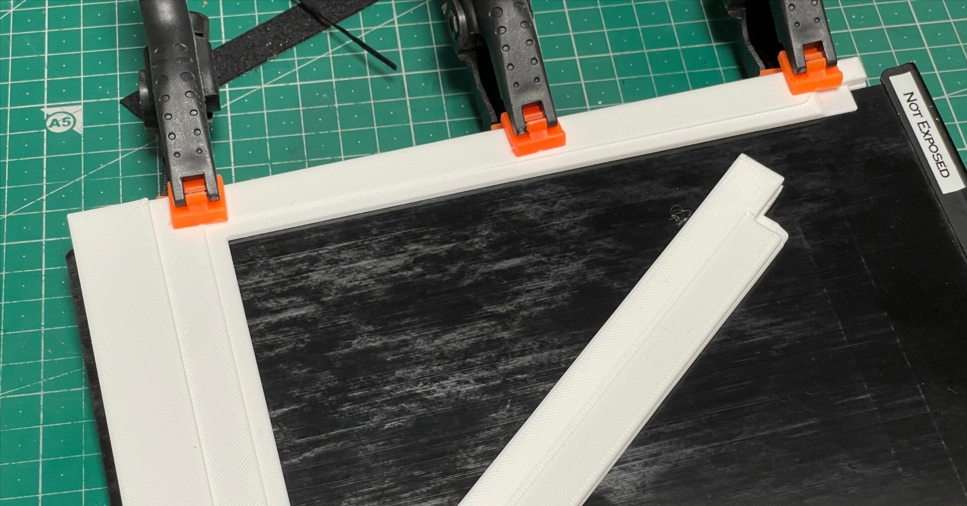 5x7シートフィルムホルダーが欲しい 試作品β版Ver.1｜怪力熊男
