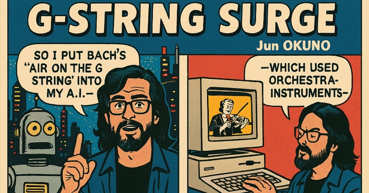 🎧 #3 Jun OKUNO楽曲解説「G-string Surge」🇯🇵|Jun OKUNO