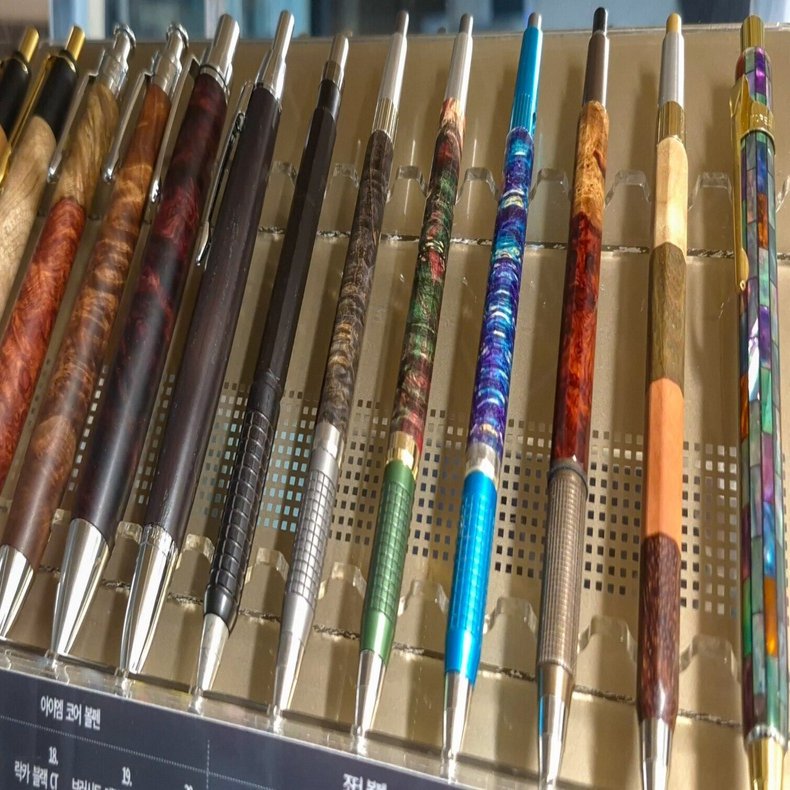 PRACHENICA titanium gray カスタム PG5 韓国手作りシャープペンいくつか販売します。｜ㅏㅔㅣㅗㅜ