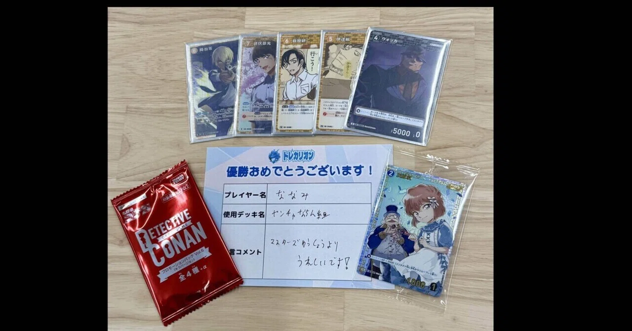チャレンジ戦ちゃんと優勝！俺たちがヤンチャな5人組！｜ななみ