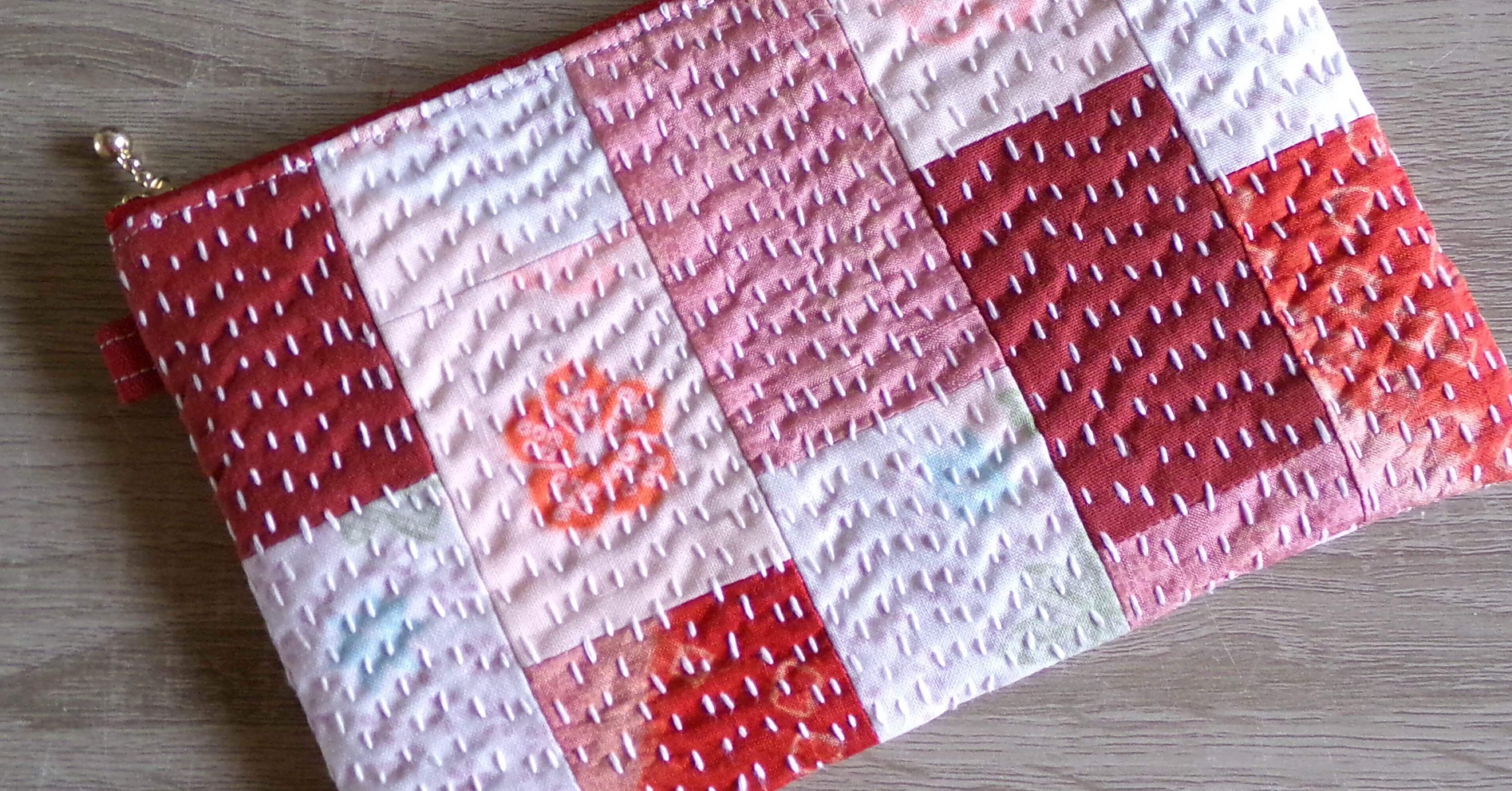 古布に新たな命を。着物リメイクBOROSASHIKOパッチワークポーチ