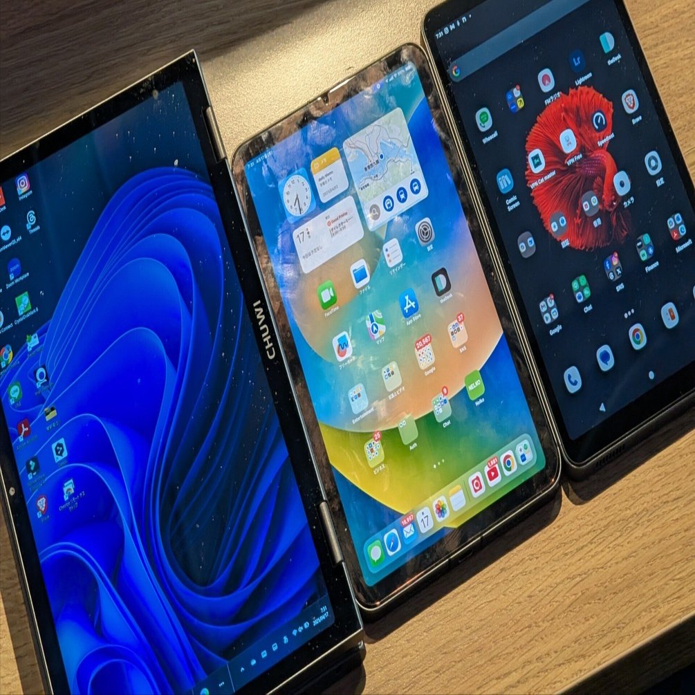 iPad mini 6 vs Alldocube iPlay 50 mini pro vs Windows 11