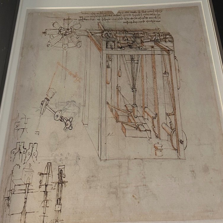 レオナルドダビンチの絵が本物や！！格式高く！一流！イタリアの美術館