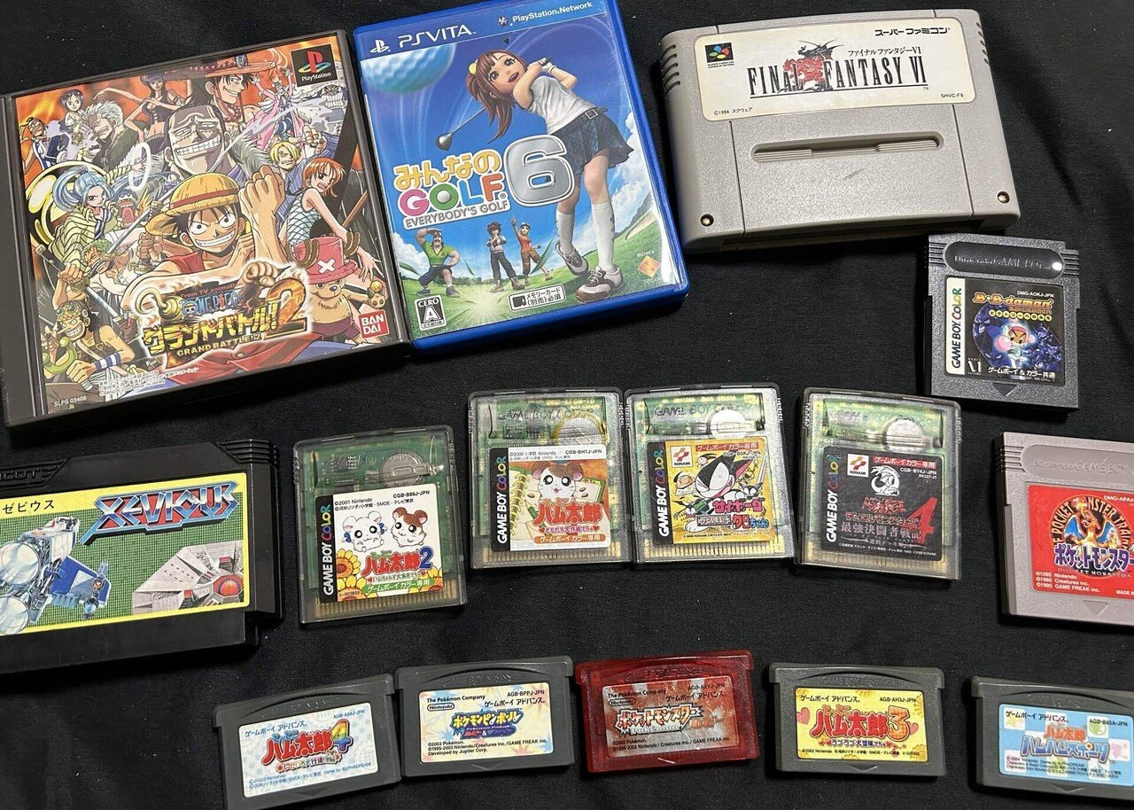 レトロゲーム沼、始めました】最近買ったソフトたちと、これからの