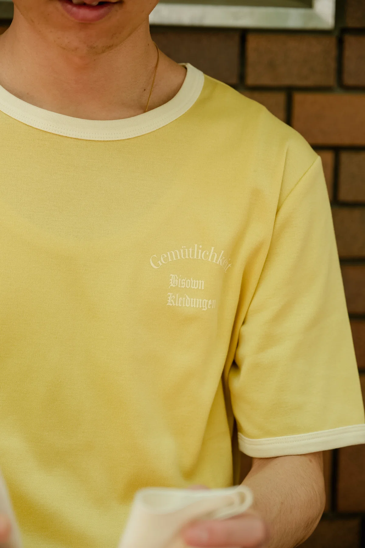 た*き様 ビソウンbisown ムスターヴェルク別注トリムTシャツ | ヤマダ
