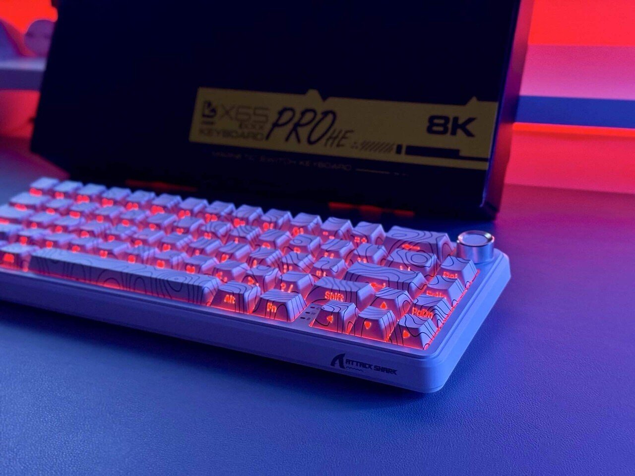 ゲーミングキーボードレビュー】ATTACK SHARK X65 PRO HE ー ラピトリ