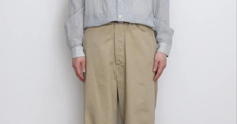 リュクスなチノパン【NICENESS ナイスネス】GARVEY / ガーヴィー