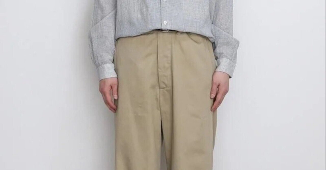 リュクスなチノパン【NICENESS ナイスネス】GARVEY / ガーヴィー