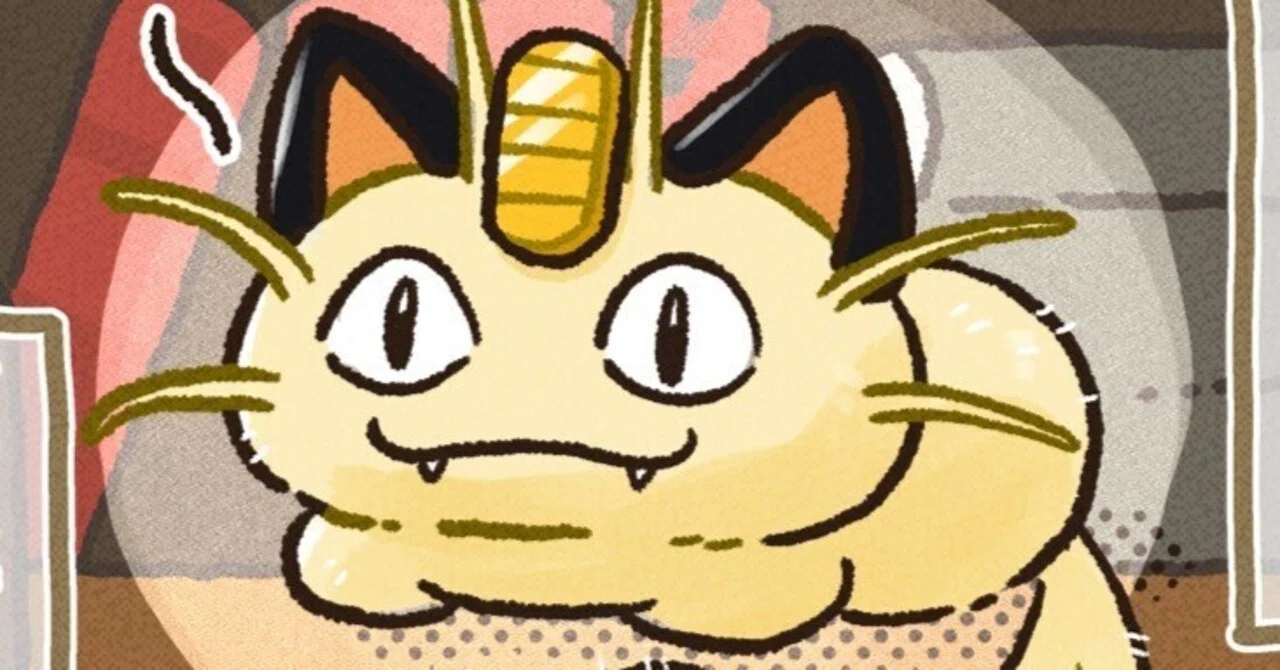 ロケット団のニャース」AR(アートレア)の告知漫画｜高橋きの