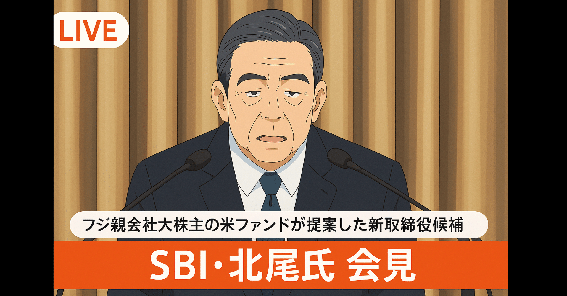 SBIホールディングス北尾社長会見(2025/4/17)全文｜キラ