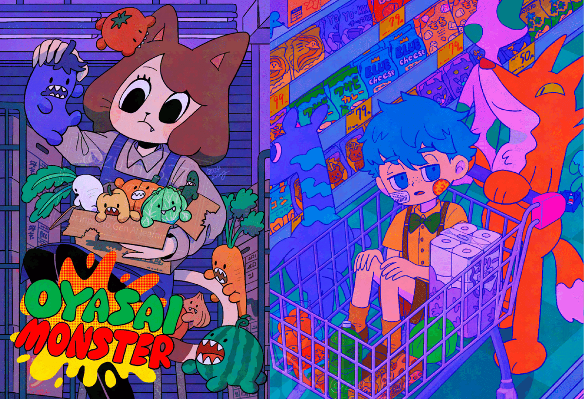創作活動1年でイラストはどう変化したのか比べてみた｜ズミー