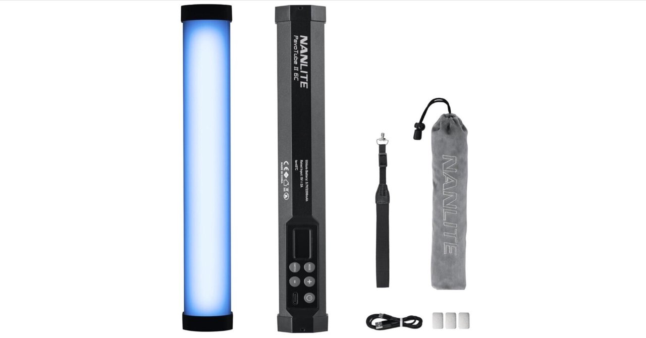 小さな本格派】NANLITE PavoTube II 6C ｜撮影に魔法をかける