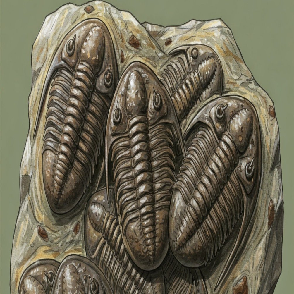 エルラシア・キンギ―世界で最も有名な三葉虫の物語｜京都のごんちゃん