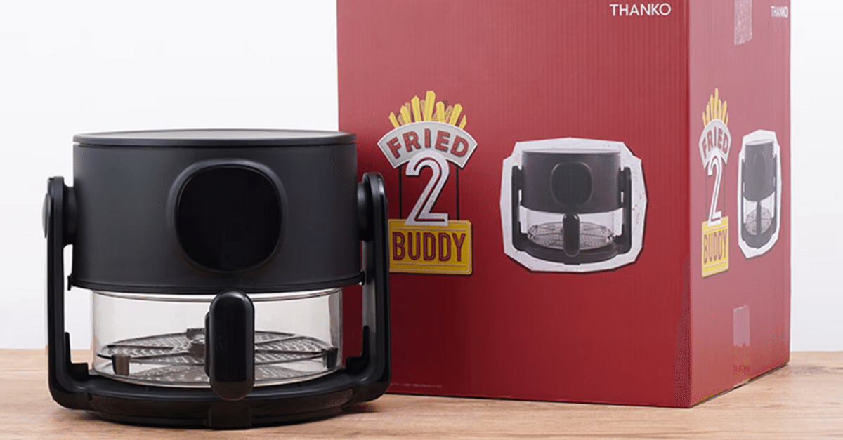 サンコー 揚げ物も煮込みもできるエアフライヤー 「フライ2バディ