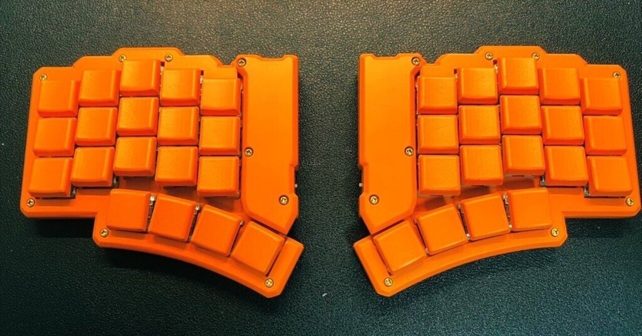 狭ピッチ40%分割キーボード「Palmslave」ビルドログ｜kazy